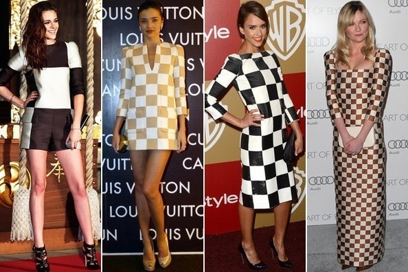 Louis Vuitton Checkered Dress Portugal, SAVE 33