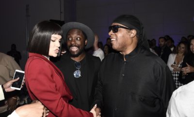 Jessie J, will.i.am and Stevie Wonder at onePulse benefit.