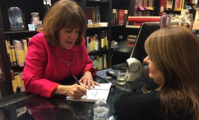 Author Heidi Mastrogiovanni signs 'Lala Pettibone's Act Two' at Book Soup.