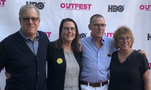 Filmmaking team behind "Every Act of Life" at Outfest screening.