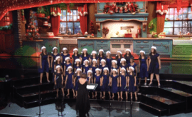 Pasadena Girls Choir at 2023 LA County Holiday Celebration