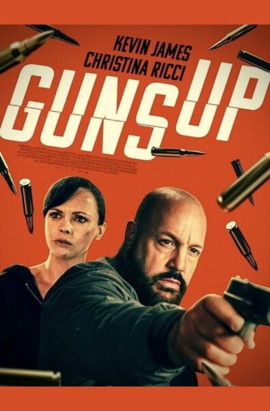 Kevin James and Cristina Ricci in 'Guns Up,' Monday at the BHFF.